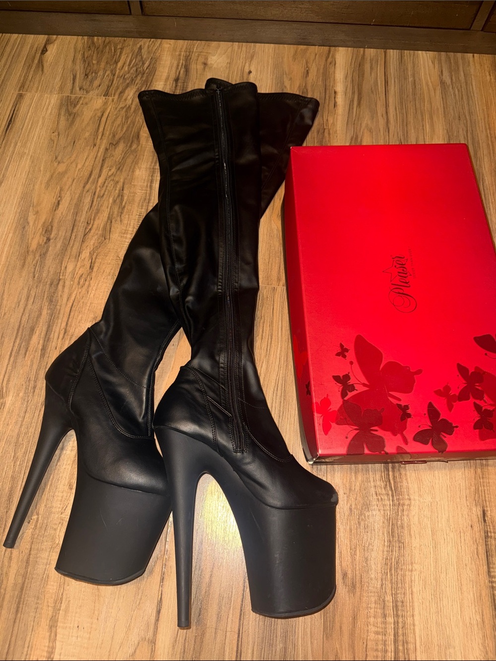 Pleaser Flamingo 3000 Vegan Leather
